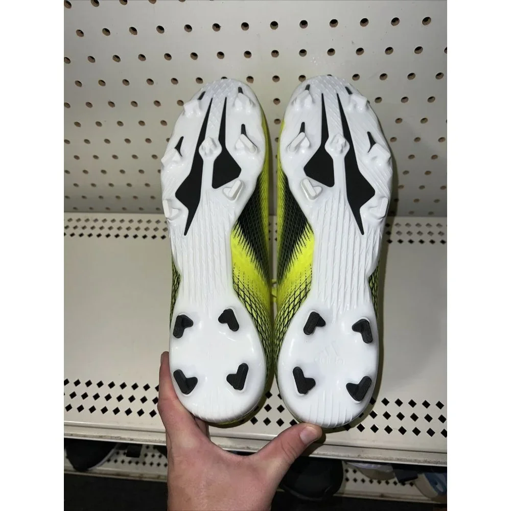 Adidas X Ghosted.3 FG Mens Soccer Cleats Size 13 Neon Green Black FW6948